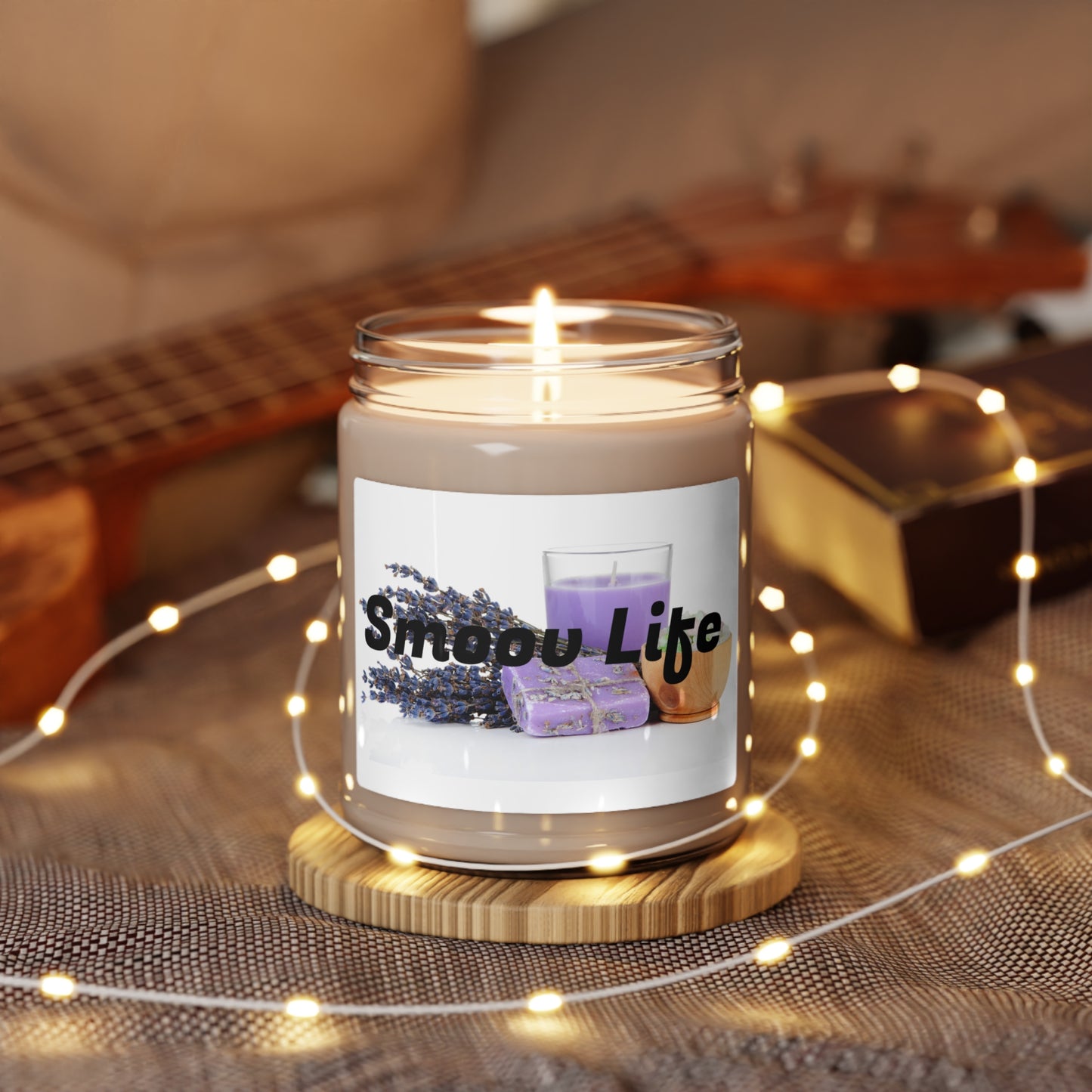 Smoov Life Scented Soy Candle, 9oz