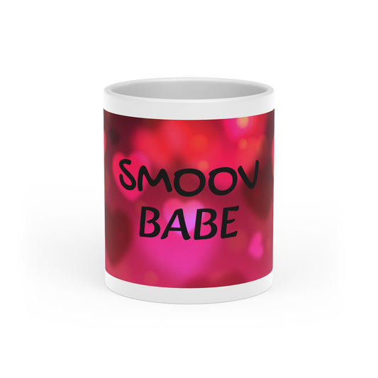 Smoov Babe Heart-Shaped Mug